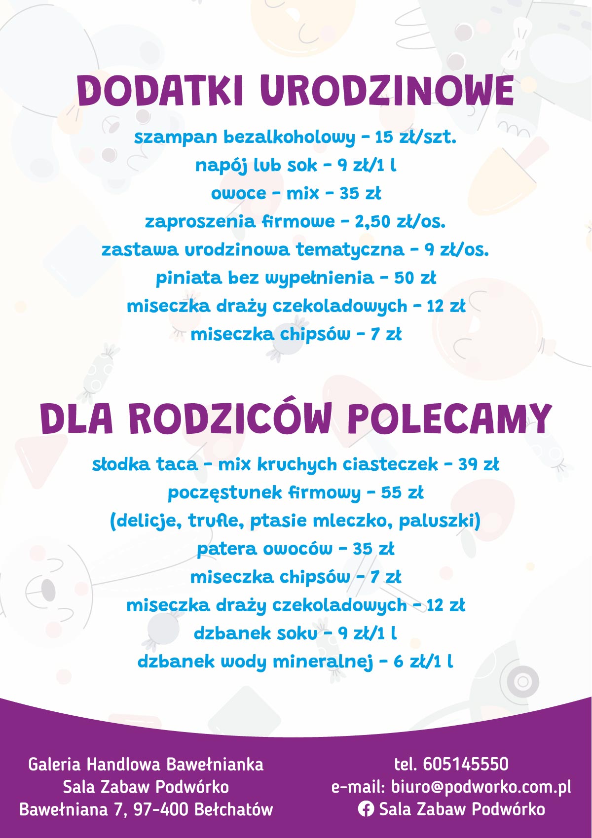 ulotka urodzinowa podworko belchatow 12 2025 B
